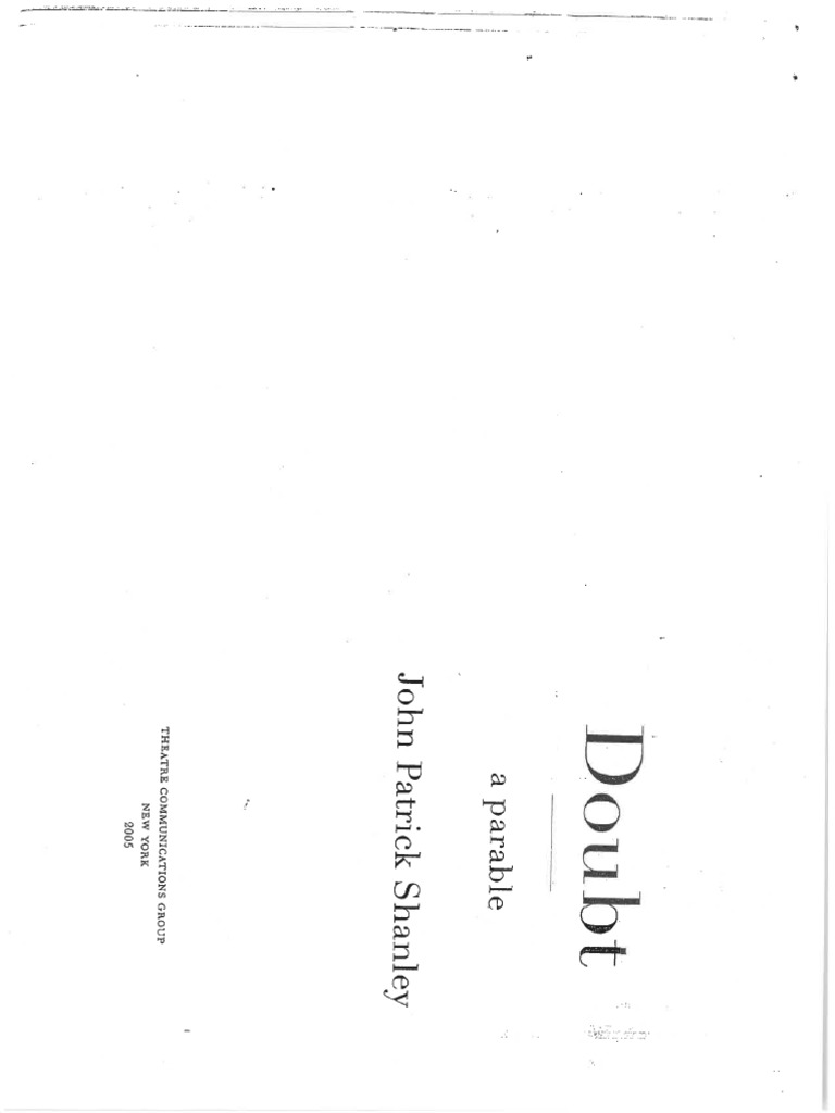 DOUBT | PDF