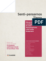 Senti-Pensarnos Tierra Educación Ambiental y Ecología Política en Clave Latinoamericana y Del Caribe