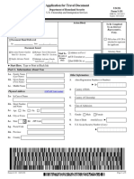 Form I-131, Application for Travel Document