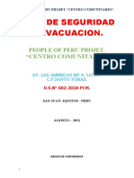 PEOPLE OF PERU PROJET CENTRO CUMUNITARIOs