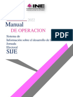 Manual de Operación SIJE 2022 PDF