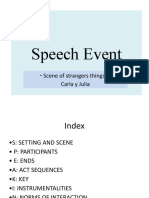 Speech Event