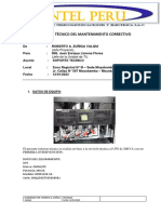 INFORME UPS Soporte Tecnico PDF