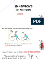 1 Law of Acceleration Law of Interaction