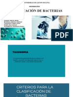 Clasificacion de Bacterias Grupo 3