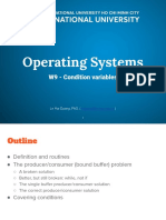 OS 14 - Condition Variables PDF