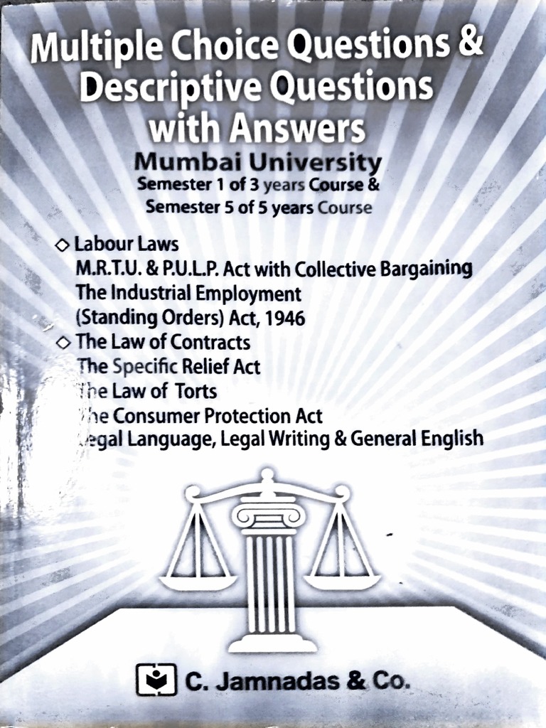 Labour Law Mumbai university PDF PDF