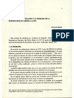 SAVIANI, D. (1983) - Las Teorías de La Educación y El Problema de La Marginalidad en América Latina. Revista Argentina de Educación, 2 (3), 7-29