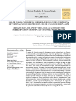 Uso de Dados Climaticos e Hidrologicos Como Subsid