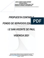 SAN VICENTE DE PAUL PROPUESTA CONTABLE F.S.E A Junio 2022