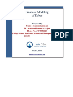 Financial Modeling Dabur Template-DCF