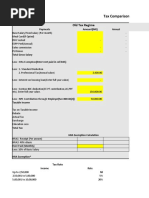 PAYE Tax Computation Template | PDF | Government | Economies