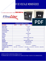 Ficha Tecnica Regulador 2000-6000 WTS 110V PDF
