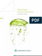 Water-Based Acrylate Dispersions