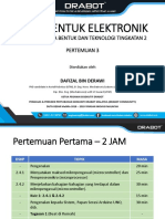 Pertemuan 3 - Reka Bentuk Elektronik