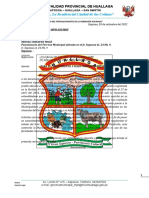 Carta Pone en Conocimiento Usufructo