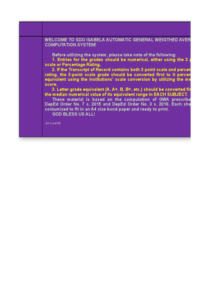 Automatic Gwa System | PDF