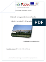 Abrigo de São José: Relatório da Formação em Contexto de Trabalho