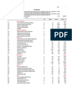 Presupuesto de Obra PDF