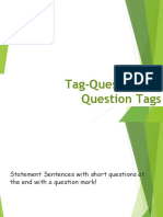 Tag-Question Rules: How to Form and Use Question Tags