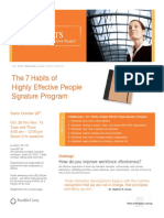 Original 7 Habits Product Sheet PDF