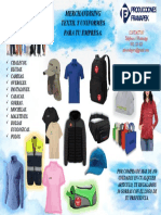 Merchandising textil y uniformes para tu empresa