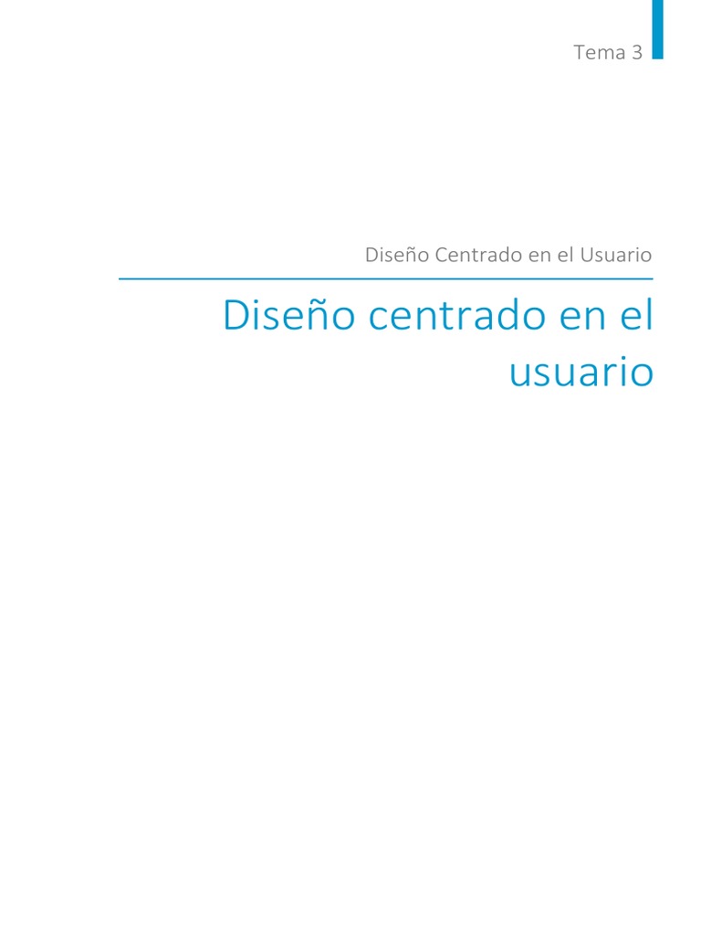 Tema3 PDF | PDF | Diseño | Interfaz de usuario