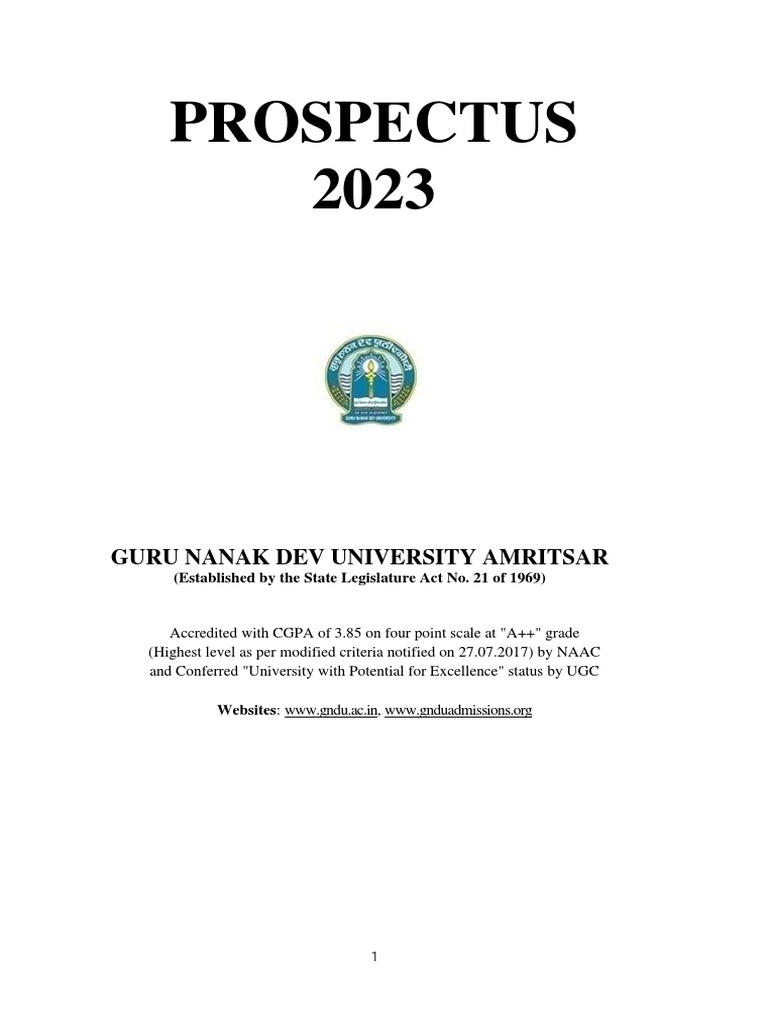 Prospectus2023 24 Pdf Pdf