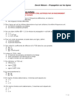 DM - Propagation Sur Les Lignes - Avril 2022