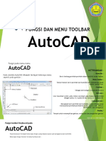 Fungsi - Menu Toolbar AutoCAD