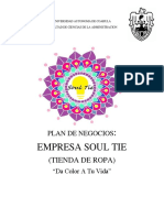 Plan Negocios SoulTie PDF