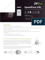 SpeedFace V4L-T Ficha Tecnica PDF