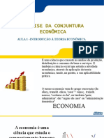 Aula 1 - Introdução À Teoria Econômica - ATUALIZADA