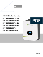 Manual Growatt SPF TL HVM