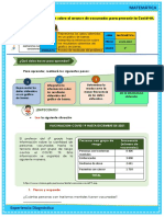 FICHA DE TRABAJO - Martes 22 de Marzo - Interpretamos Información Sobre Vacunados PDF