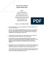 Estudo de caso sobre deficiência de fator I e edema angioneurótico hereditário