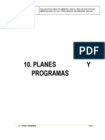 Planes y Programas