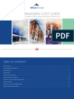 Altus Group Canadian Cost Guide 2019