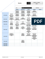 Horario: Plantel Periodo