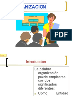 Tema I, Organización