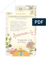 FERIA DE EMPRENDIMIENTOS Bases PDF