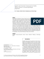 Geological and Tectonic Framework of India: Context for Geomorphology