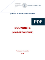 ECONOMIE (Microeconomie) - CURS - 2020-2021 PDF