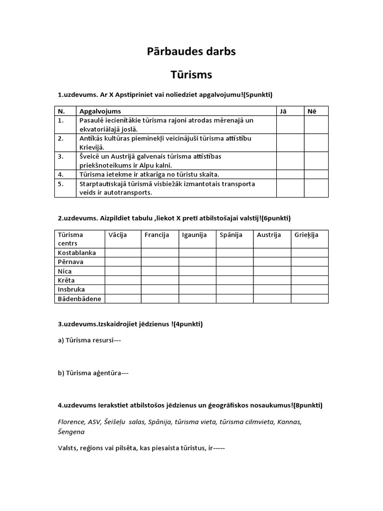 11_5klase P_d Tūrisms.docx | PDF