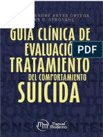 Guia Clinica de Evaluación y Tratamiento Del Comportamiento Suicida PDF