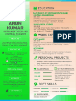 Resume (Arun Kumar - 20106016) PDF