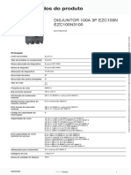 Disjuntores EasyPact EZC - EZC100N3100