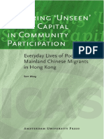 Wong, Sam - Exploring Unseen Social Capital in Community Participation, Everyday Lives of Poor Mainland Chinese Migrants in Hong Kong