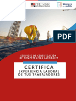 Certifica experiencia laboral de tus trabajadores