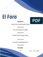 El Foro Informe